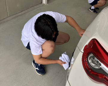 WECARS（ウィーカーズ）山形店にて職場体験の様子４