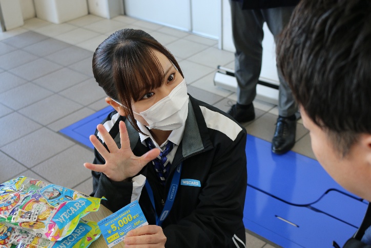 1位：館林店（群馬県）　岩瀬晴加