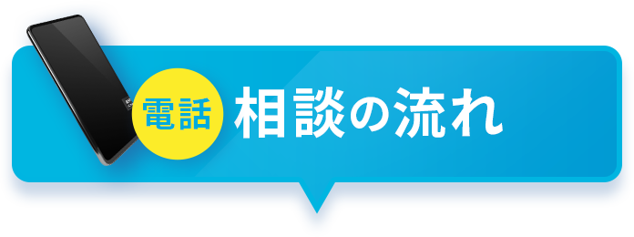 電話相談の流れ